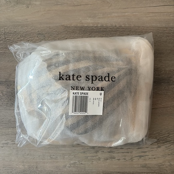 Kate Spade Ellie Striped 3d Elephant Metallic Clutch - Picture 9 of 10